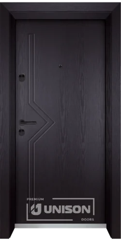 Входни врати Unison Optima 201p, цвят Венге