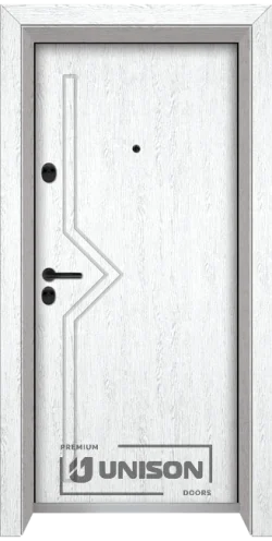 Входни врати Unison Optima 201p, цвят Бреза