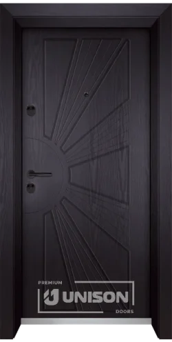 Входни врати Unison Optima 204p, цвят Венге