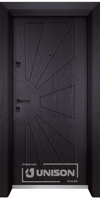 Входни врати Unison Optima 204p, цвят Венге