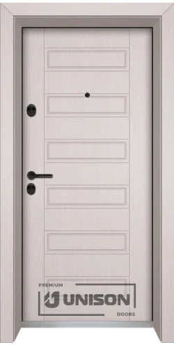 Входни врати Unison Optima 207p, цвят Перла