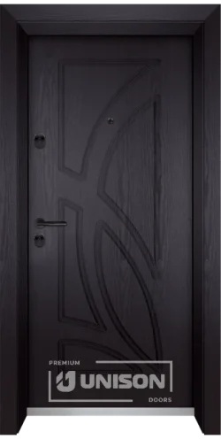 Входни врати Unison Optima 208p, цвят Венге
