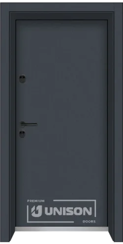 Входна врата Unison Clima - цвят Графит