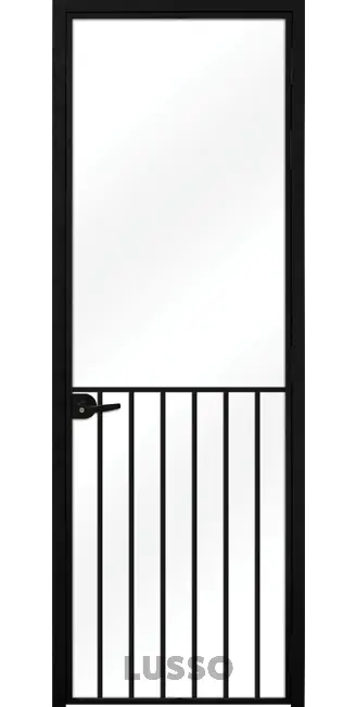 Стъклена Врата Lusso L-1 Черен Мат
