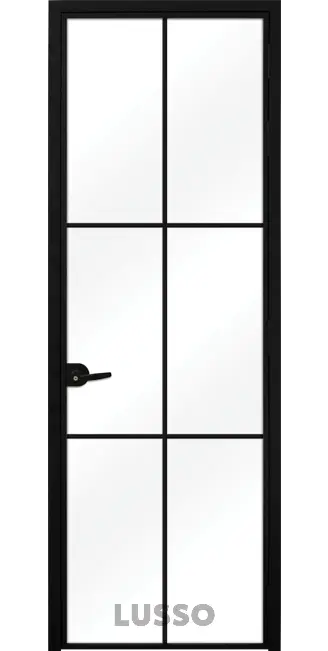 Стъклена Врата Lusso L-9 Черен Мат