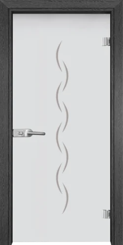 Стъклена Врата Gama Sand G 13-1 Сив Кестен